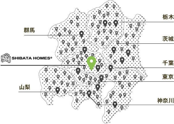 首都圏をメインエリアとして、様々なエリアを対応しています！